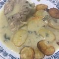 El cooksnap de Delfi Santos Muñoz cuando hizo Pollo al verdeo con papas al natural.