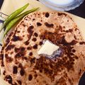 Rashi Mudgal का कुकस्नैप जब उन्होंने मूली के परांठे (mooli ke parathe recipe in Hindi) बनाया था।