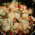 El cooksnap de vivianafrubinos cuando hizo Patatas a lo Pobre con Pimientos.