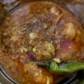 Saira Abdullah's cooksnap of when they made Dhaba chicken karahi.