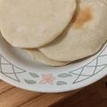 El cooksnap de Noe Flecha cuando hizo Pan pita o pan árabe.