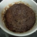 El cooksnap de B cuando hizo Bizcocho de chocolate en el microondas.
