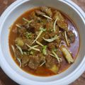 Shaiq Gulzar's cooksnap of when they made Mutton Badami qorma.