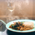 cheriejones's cooksnap of when they made Minced pork stir-fry with basil and chillies.