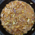 El cooksnap de Carlos Bernardino cuando hizo Bistec de puerco con cebolla y papas en salsa de jitomate.