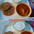 Geeta Khurana's cooksnap of when they made राजगरह के आटे की पुरी ओर आलू की सबजी.