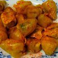 El cooksnap de Eduardo Gutiérrez cuando hizo Alcachofas en tempura de azafrán al pimentón con miel y Pedro Ximénez.