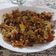 El cooksnap de rocio ibalo cuando hizo Arroz Chaufa con Salchichas.