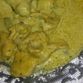 El cooksnap de cucatina cuando hizo Pechuga de pavo al curry con nata.