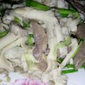 Cooksnap của Điệp Vũ khi họ làm theo món Tim heo xào nấm