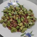 El cooksnap de Alexandr Filippov cuando hizo Wok de habitas tiernas con jamón al ajillo.