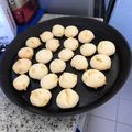 El cooksnap de Carolina Noelia Martín cuando hizo Chipas de queso.