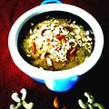 Sunita Shailesh Ved's cooksnap of when they made Instant moong dal halwa.