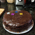 El cooksnap de Fina cuando hizo Tarta Sacher.
