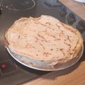 El cooksnap de Blanca cuando hizo Crepes sin huevo.