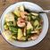 Cooksnap de PaulineB sur la recette Salade de crevettes et pomme granny