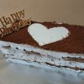 Cooksnap dari Rini Felisia untuk resep Tiramisu Egg Drops Bday Cake.#cepat,mudah no ribet,tp rasa&harga