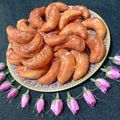 کوک اسنپ رازانی(لرستانی) بعد از امتحان کردن شیرینی هلال ماه 😋😍.
