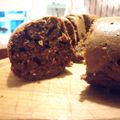 El cooksnap de Kali Gargoloff cuando hizo Budín integral de algarroba y avena.