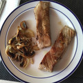El cooksnap de Enrique C. cuando hizo Chuletas de aguja de cerdo con champiñones a la mostaza.