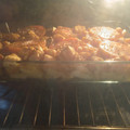 El cooksnap de Marsel cuando hizo Pollo al horno con patatas, tomate, cebolletas y ajo.