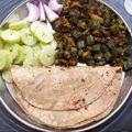 Rupali का कुकस्नैप जब उन्होंने प्याज वाली भिन्डी(pyaz wali bhindi recipe in hindi) बनाया था।
