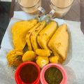 Kusum Agarwal का कुकस्नैप जब उन्होंने ब्रेड पकौड़ा (Bread pakoda recipe in Hindi) बनाया था।
