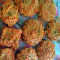 El cooksnap de Lucía cuando hizo Muffins de zanahoria y zapallitos.