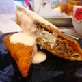 Andrea Lőrincz Cooksnap-ja, amikor elkészítette a(z) Hortobágyi húsos palacsinta rántva receptet.