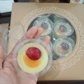 Cooksnap dari Hannanan untuk resep Puding Susu Buah Kaca