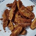 Cooksnap Azyyati Zakaria semasa beliau membuat Pisang goreng.