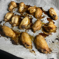 El cooksnap de Elena cuando hizo 343. Alitas y muslitos pollo en adobo agridulce al punto picante.