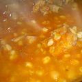 El cooksnap de Maria Del Carmen Calvo cuando hizo Locro Argentino.