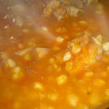 El cooksnap de Maria Del Carmen Calvo cuando hizo Locro Argentino.