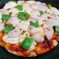 Mrs.Chinta Devi का कुकस्नैप जब उन्होंने होममेड आटा पिज़्ज़ा (Homemade Aata Pizza recipe in hindi) बनाया था।