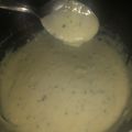 El cooksnap de Lucre Faria cuando hizo Salsa de queso para papas.