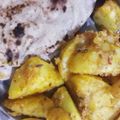 Devanshi rathi का कुकस्नैप जब उन्होंने भुने हुए आलू (bhune huye aloo recipe in Hindi) बनाया था।