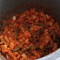 El cooksnap de Tere cuando hizo Macarrones con atún versión topadentro en Olla GM G.