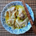 Cooksnap dari Beranda Aqlan untuk resep Pangsit Isi Tahu