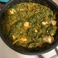 Kate's cooksnap of when they made Palek Paneer.