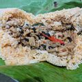 Cooksnap dari Mar'atus Solikha untuk resep Nasi Bakar Ayam Jamur Kemangi Pedas