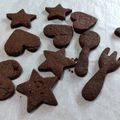 くっくちぃ。's cooksnap of when they made 米粉で作る☆ざくざくココアクッキー。.