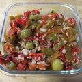 El cooksnap de estcolrod (Esther) cuando hizo 22. Ensalada de pimientos con atún.