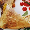 Sneha Banerjee's cooksnap of when they made চিজ স্যান্ডউইচ (cheese sandwich recipe in Bengali).