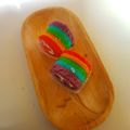 Cooksnap dari fitri febriyana untuk resep Rainbow roll cake (ide jualan)