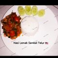 Cooksnap Irma Athna semasa beliau membuat 👩‍🍳Nasi Lemak Sambal Telur.