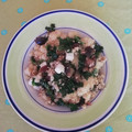 El cooksnap de Cristina cuando hizo Cuscús integral con Kale.