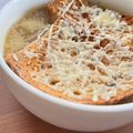 Linda L. 's cooksnap of when they made 🧅 French Onion Gratin Soup - using a cocotte.