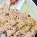 Nazia का कुकस्नैप जब उन्होंने आलू का पराठा (aloo ka paratha recipe in Hindi) बनाया था।