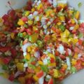 El cooksnap de Lidia Monii cuando hizo Salsa criolla 🍅🫑🧅🧄☘️ versión ensalada 😋 🇦🇷.